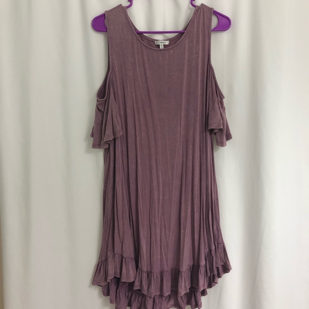 Jodifl Womens Purple Blouse Large